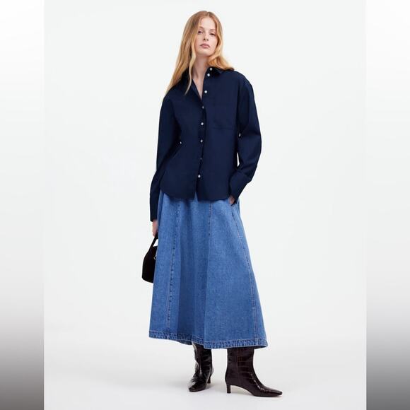 Madewell Relaxed Button-Up Shirt - Picture 1 of 5